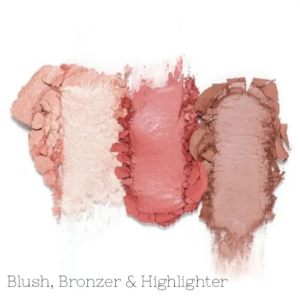 Wander Beauty Island Hop Eye & Face Palette (Golden Brown Shimmer, Bronzer, Blus